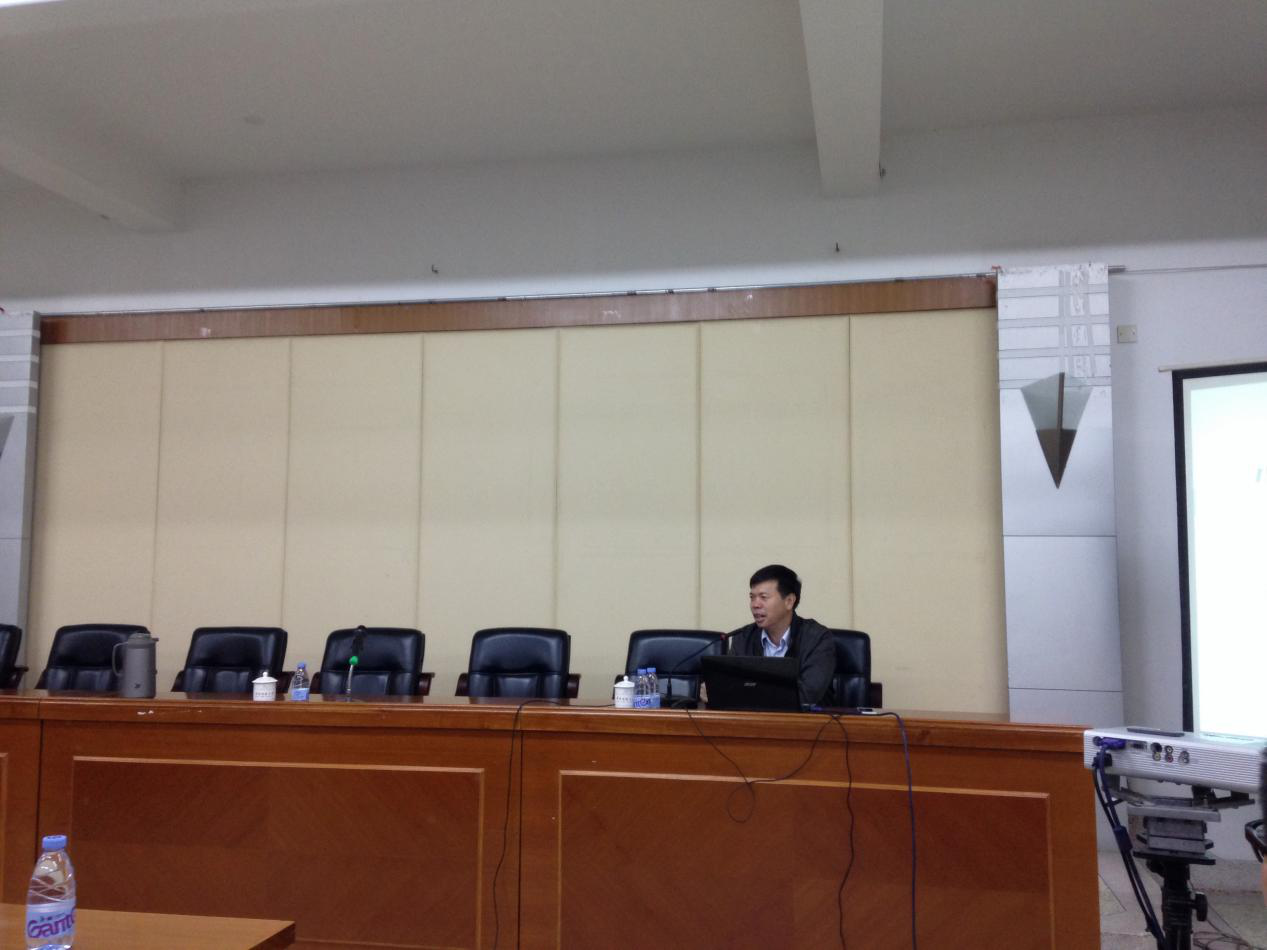 天津师范大学吴国来教授来我校开设讲座