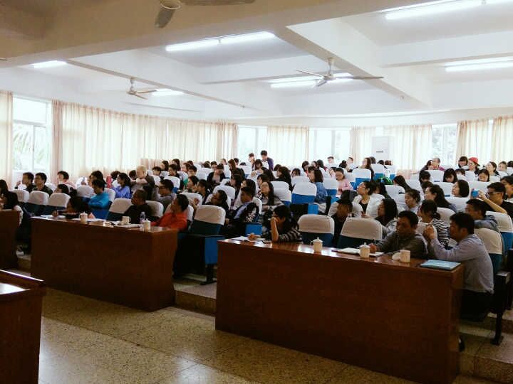 中国科学院韩布新教授应邀来我校讲学